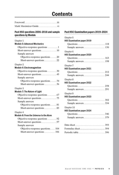 Excel HSC Year 12 Physics Book Pack