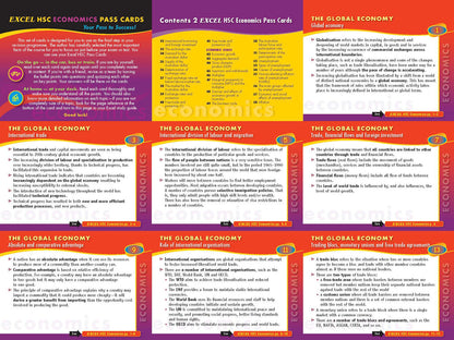 Excel HSC Year 11 Economics Study Guide