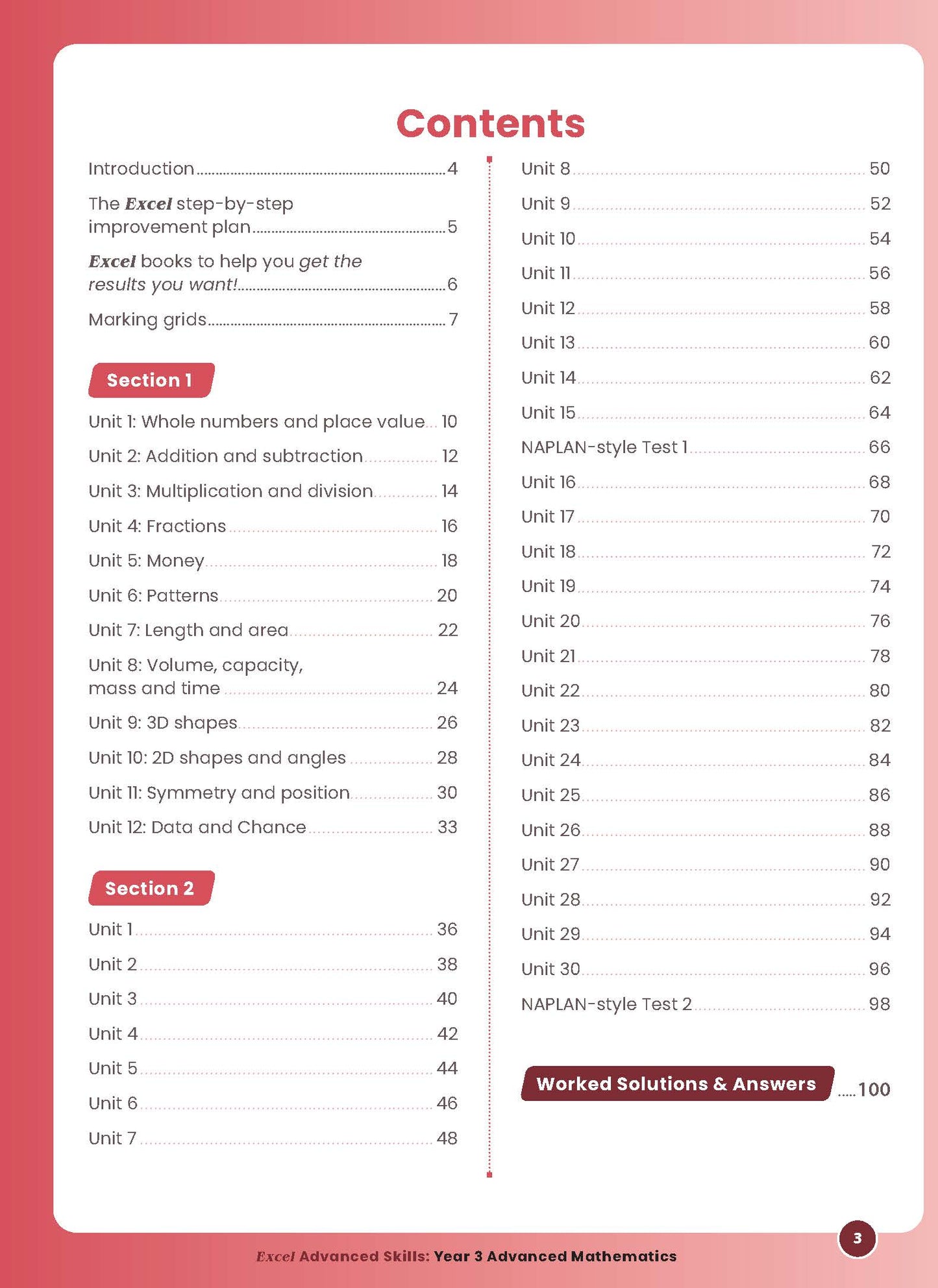 Excel Advanced Skills - Advanced Mathematics Year 3