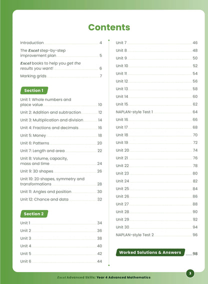 Excel Advanced Skills - Advanced Mathematics Year 4