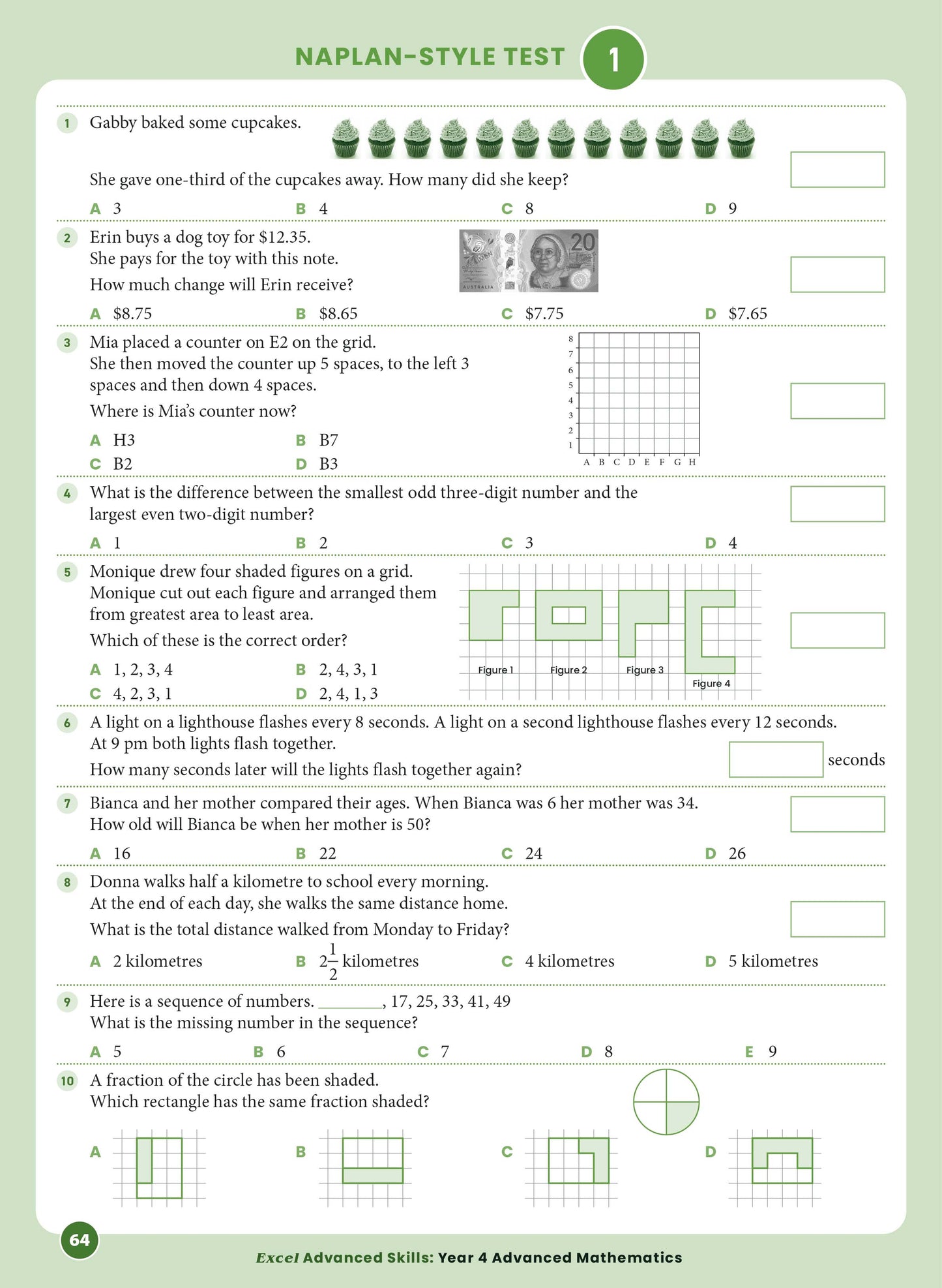 Excel Advanced Skills - Advanced Mathematics Year 4