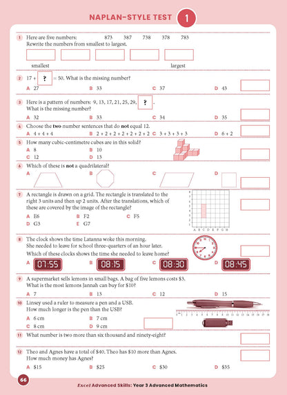 Excel Advanced Skills - Advanced Mathematics Year 3