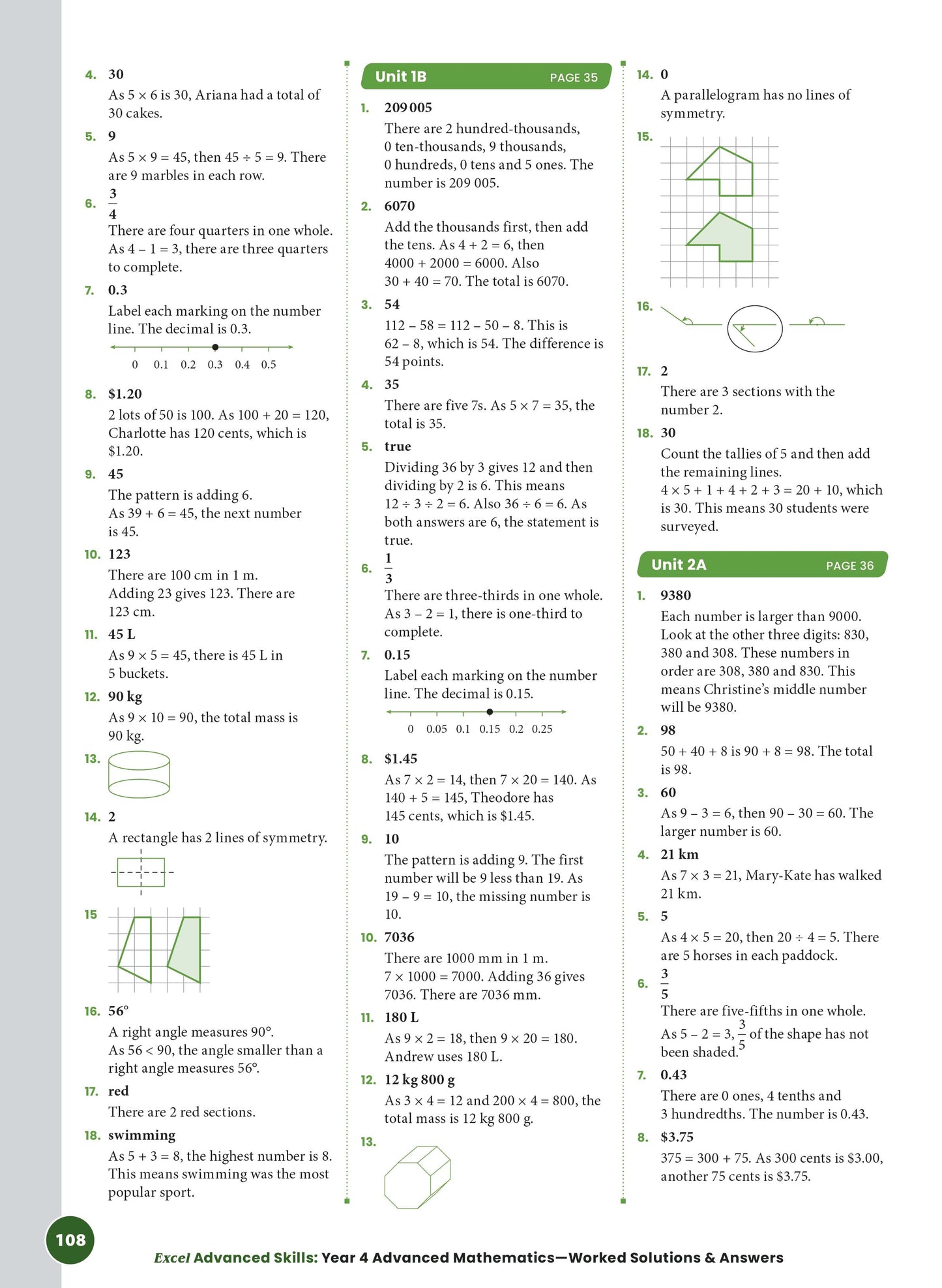 Excel Advanced Skills - Advanced Mathematics Year 4