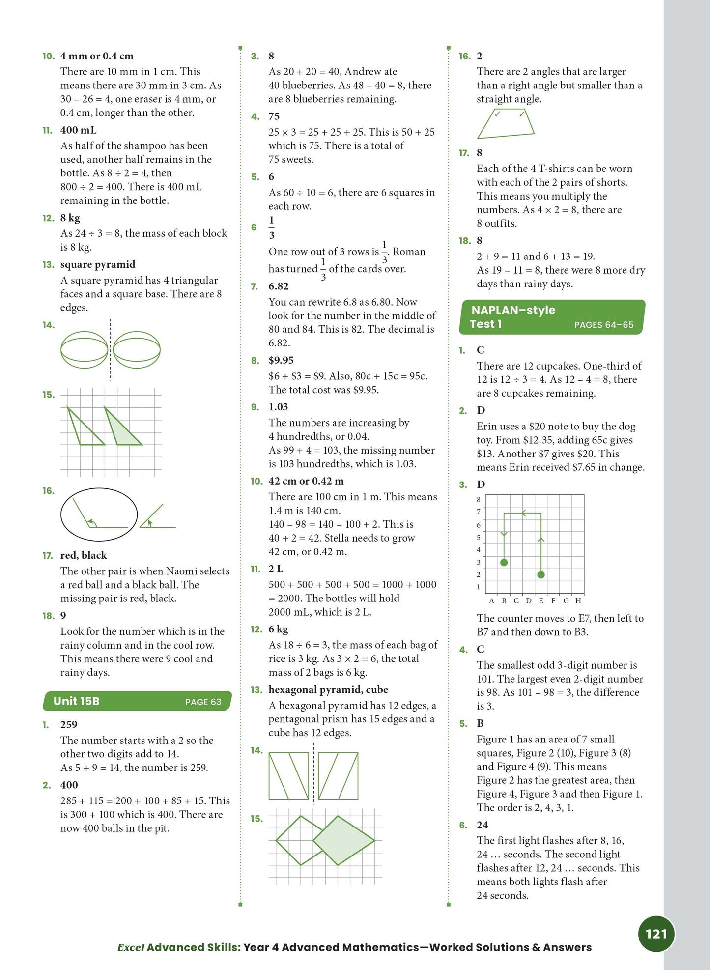 Excel Advanced Skills - Advanced Mathematics Year 4