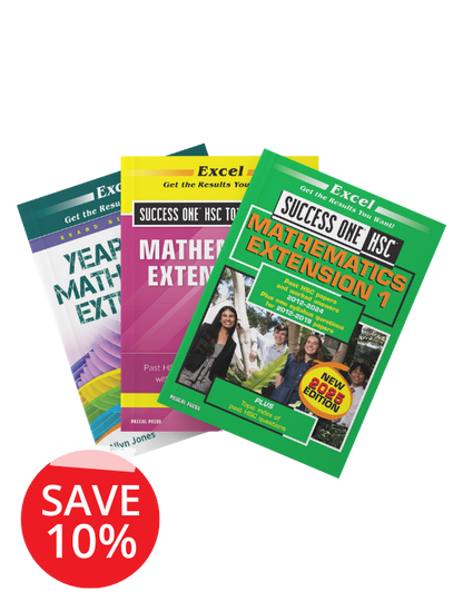 Excel HSC Year 12 Maths Extension 1 Book Pack