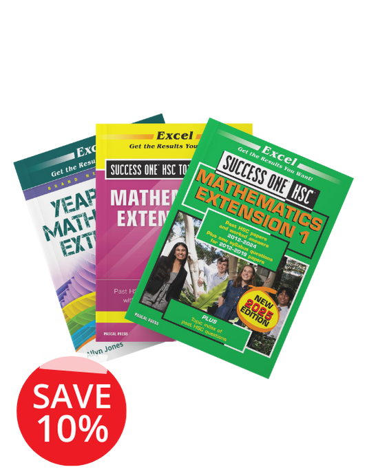 Excel HSC Year 12 Maths Extension 1 Book Pack