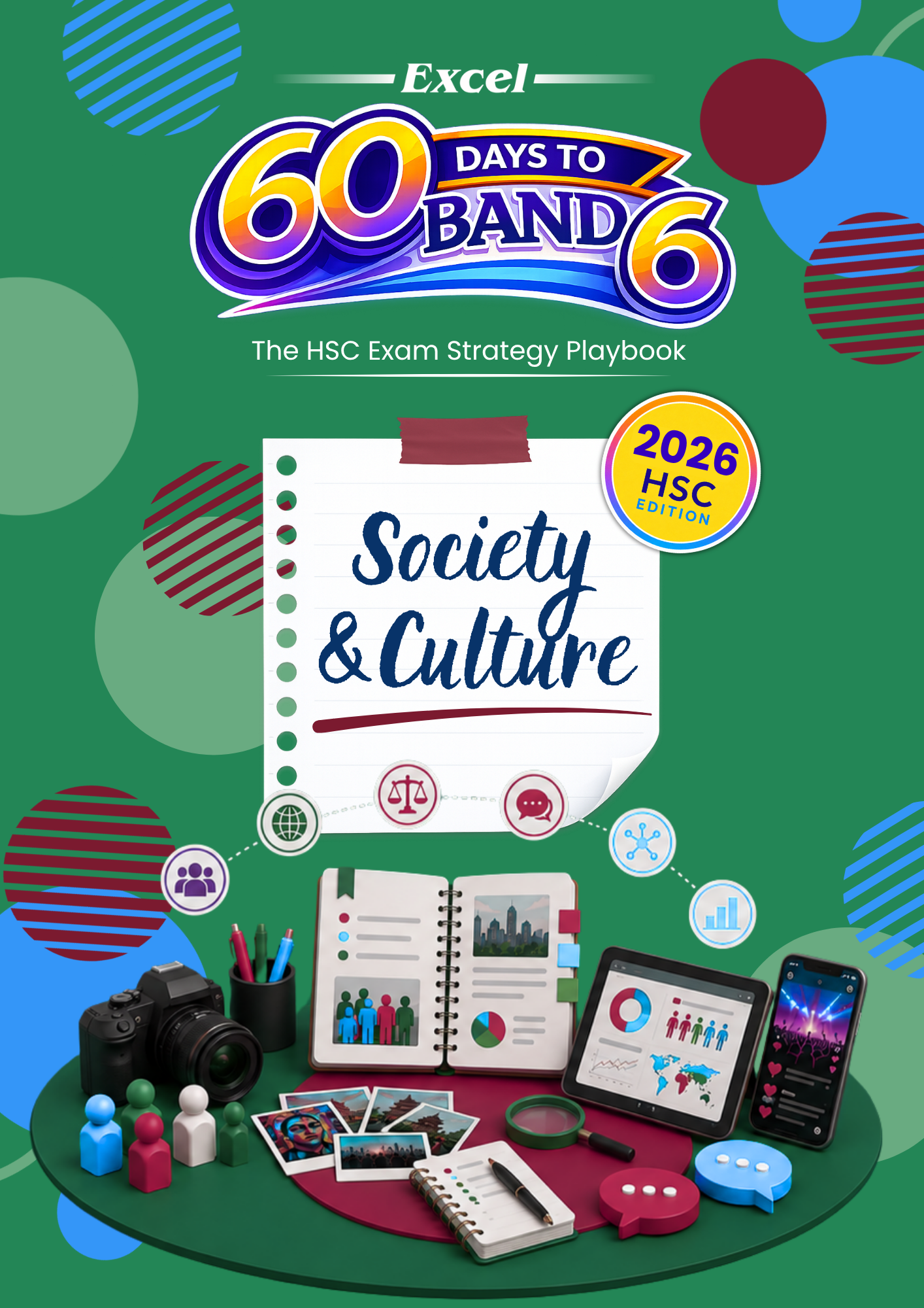 Excel 60 Days to Band 6: HSC Year 12 Society & Culture