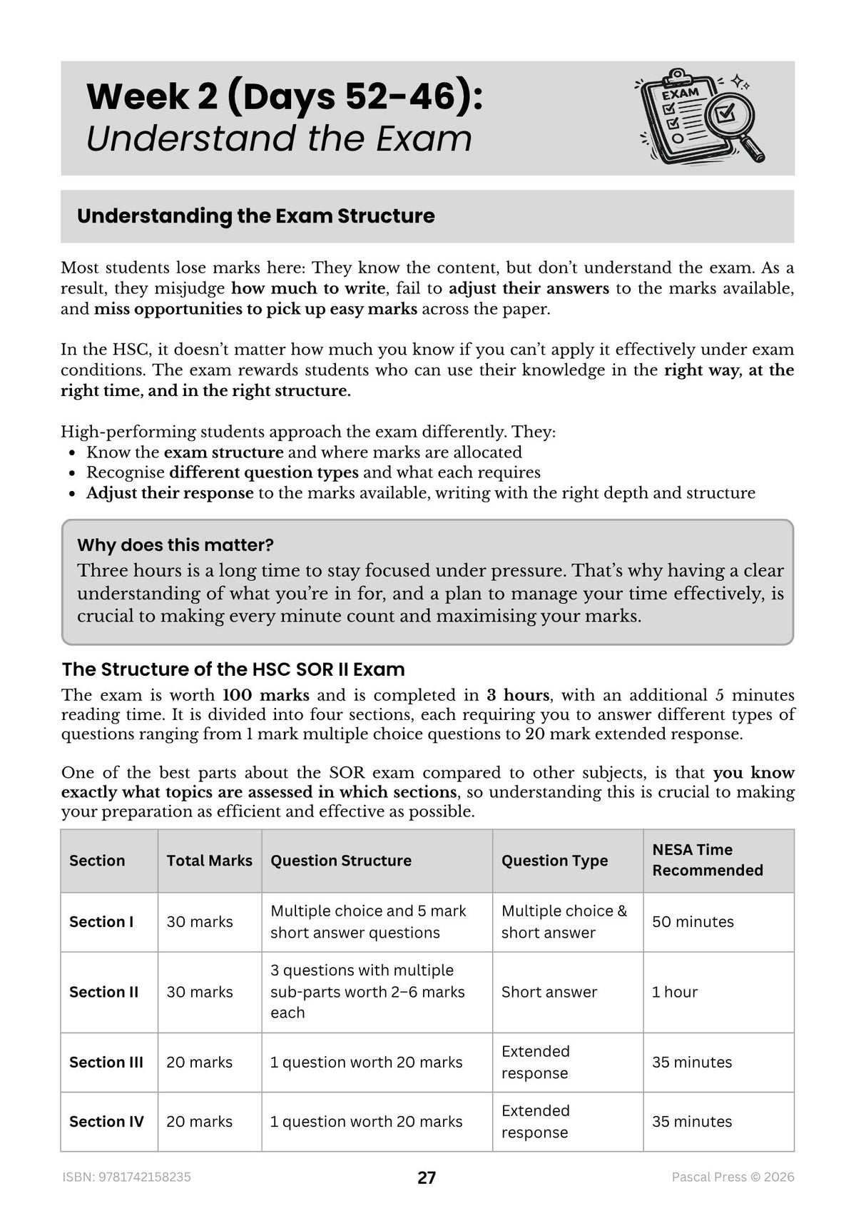 Excel 60 Days to Band 6: HSC Year 12 Studies of Religion II (2027-2029)