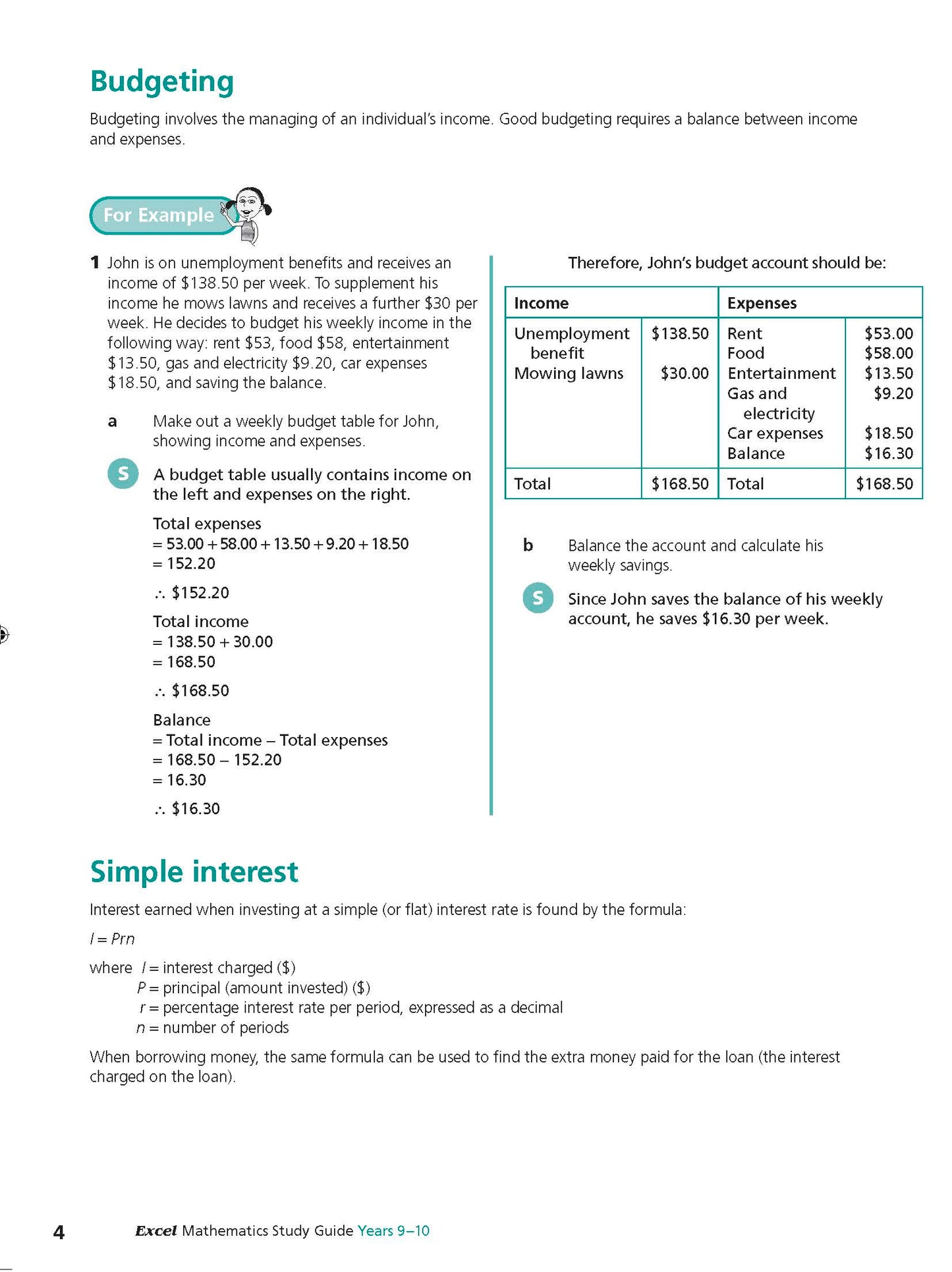 Excel Study Guide - Mathematics Years 9-10
