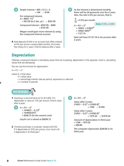 Excel Study Guide - Mathematics Years 9-10