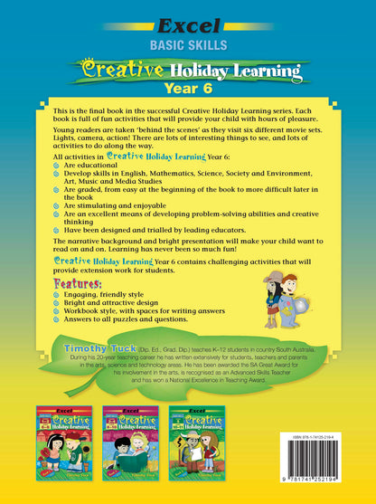 Excel Basic Skills - Creative Holiday Learning Year 6