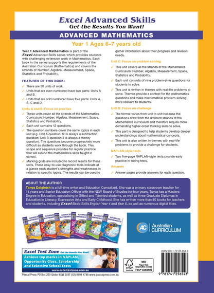 Excel Advanced Skills - Advanced Mathematics Year 1