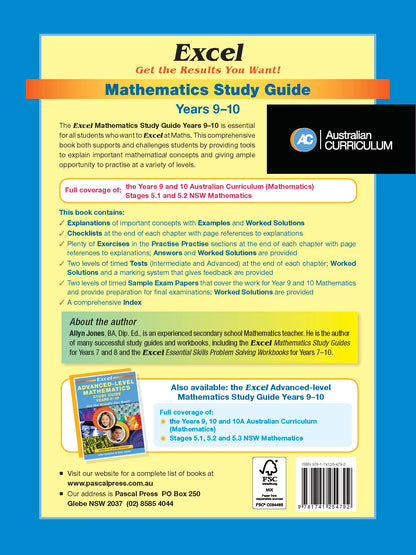 Excel Study Guide - Mathematics Years 9-10