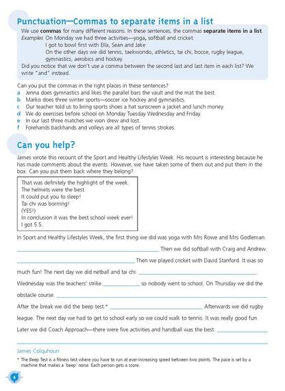 Excel Basic Skills - English Workbook Year 5