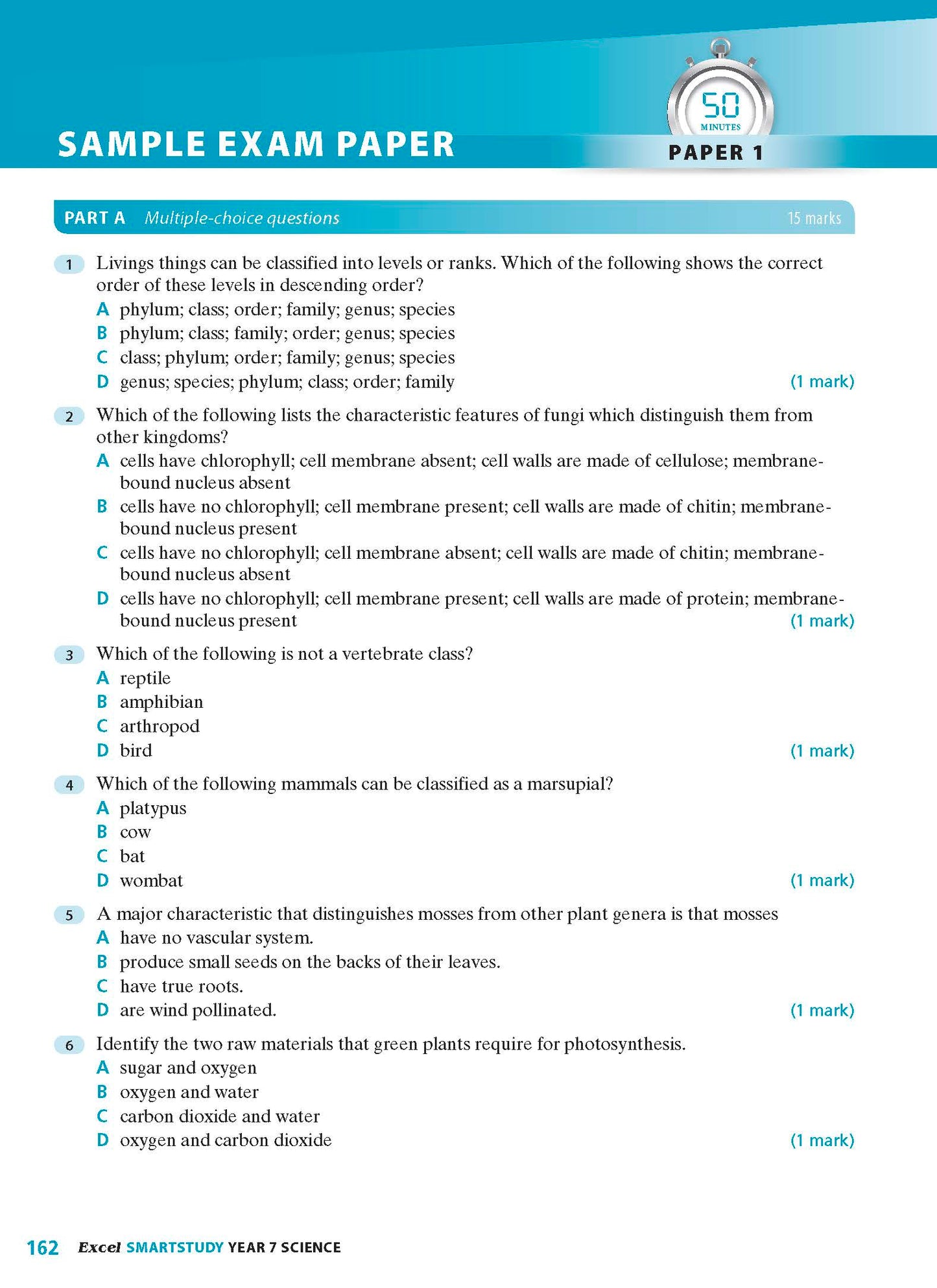 Excel SmartStudy - Science Year 7