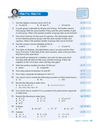 Excel Study Guide - Mathematics Year 8