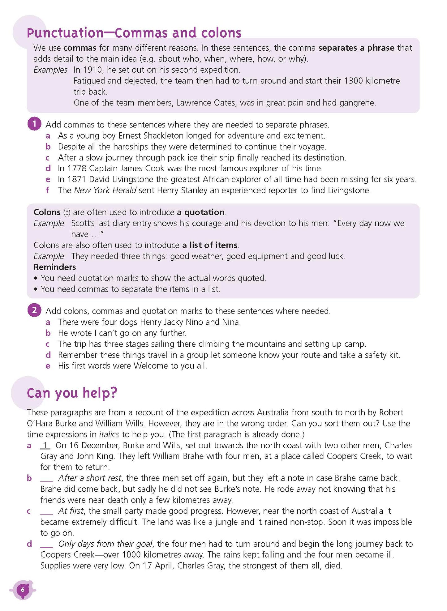 Excel Basic Skills - English Workbook Year 6