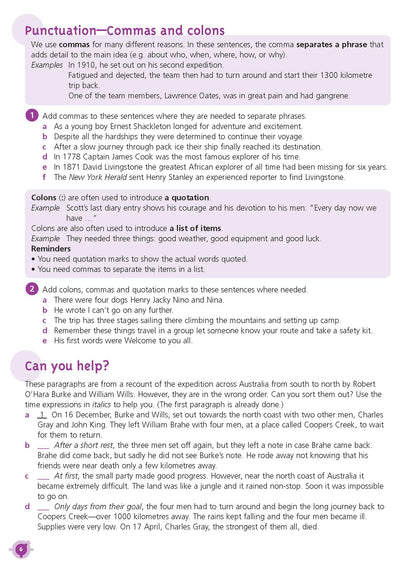 Excel Basic Skills - English Workbook Year 6
