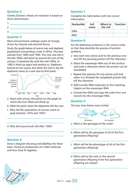 Excel Essential Skills - Science Revision Workbook Year 10