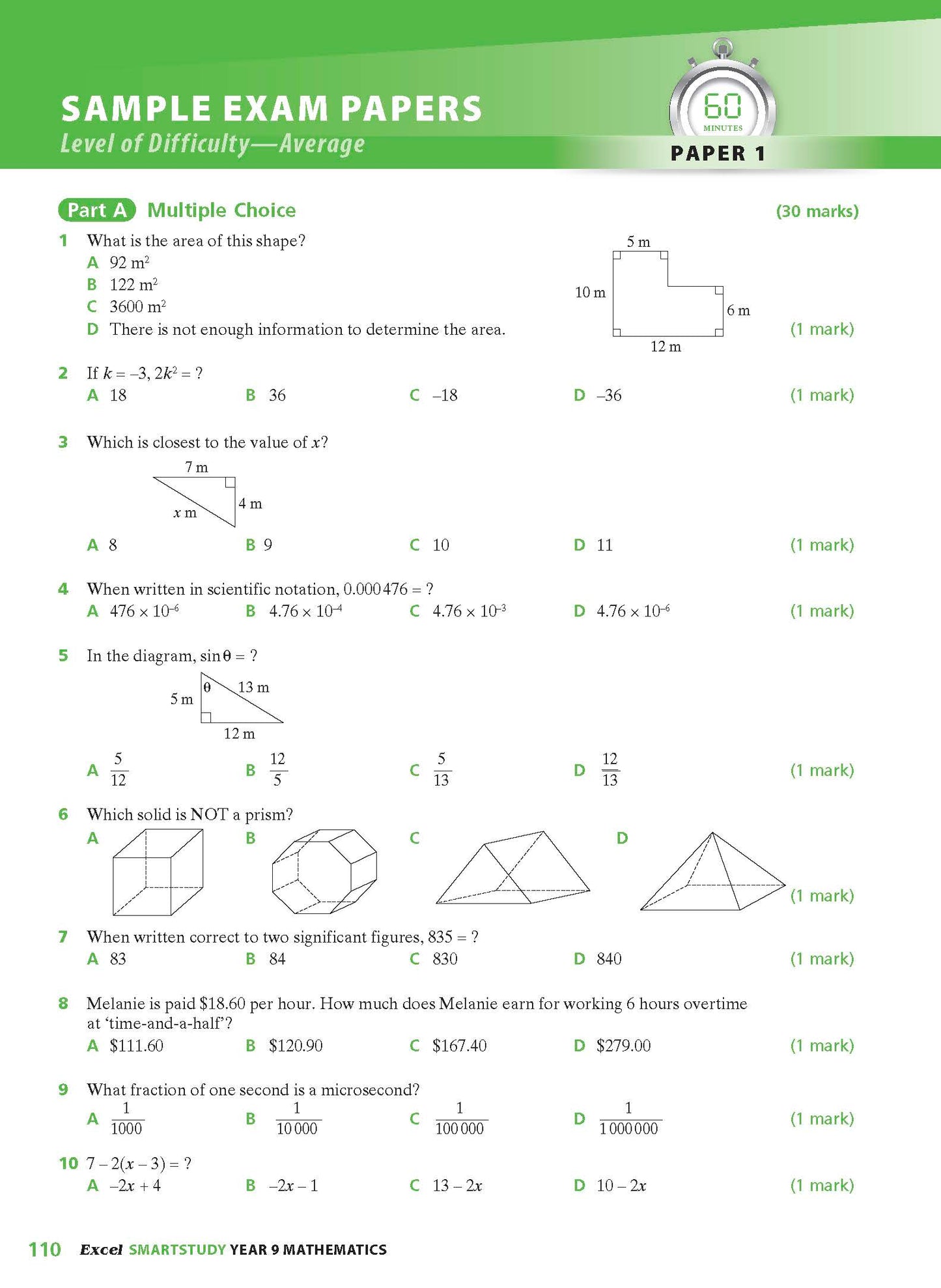 Excel SmartStudy - Mathematics Year 9