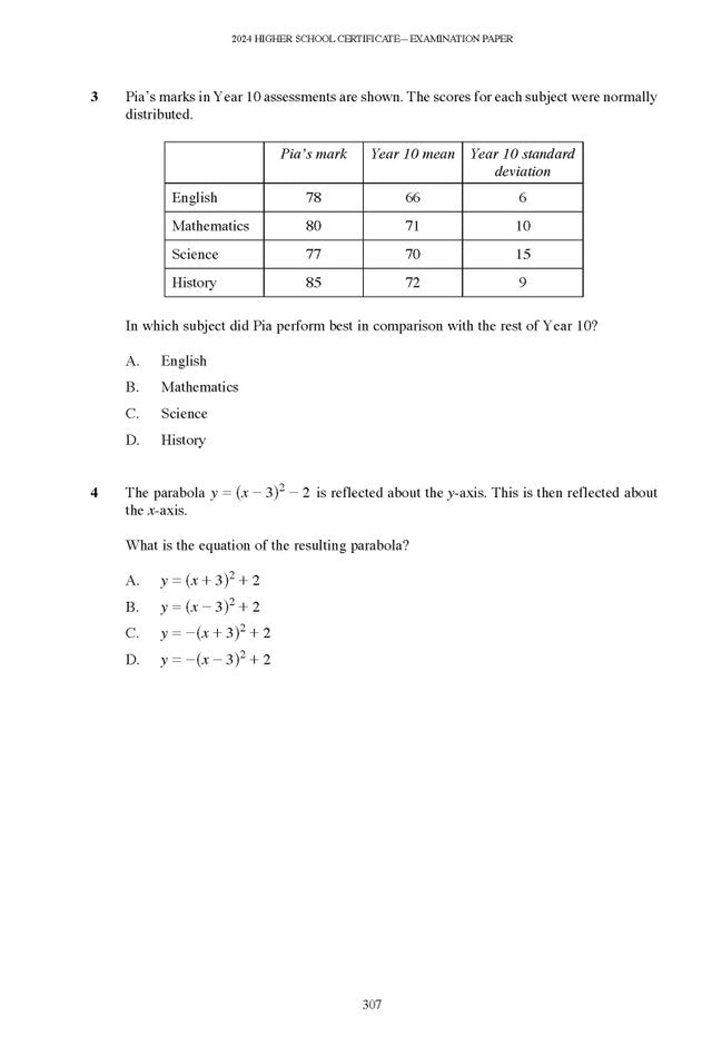 Excel Success One HSC Year 12 Mathematics Advanced (2025 Edition)