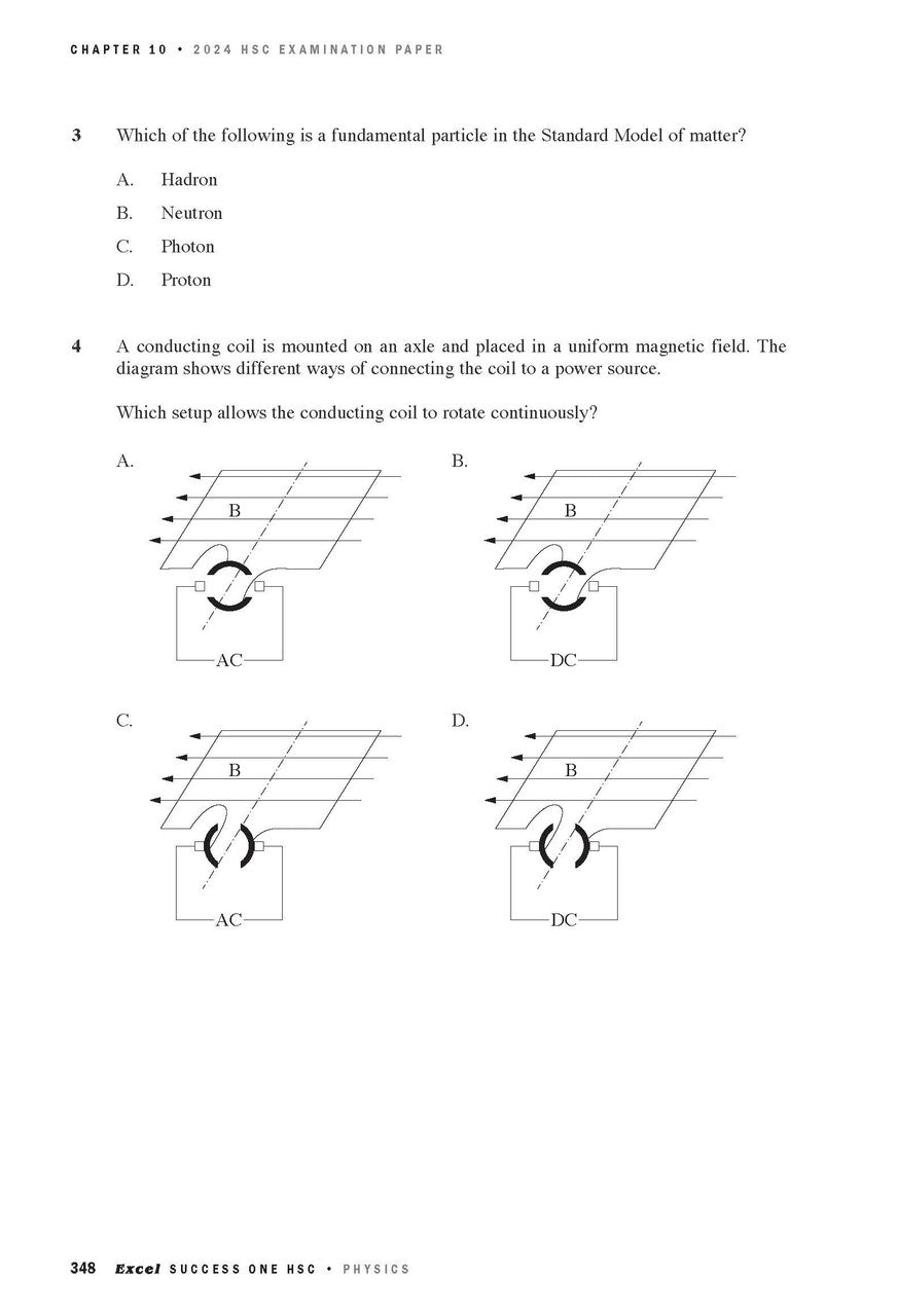 Excel Success One HSC Year 12 Physics (2025 Edition)