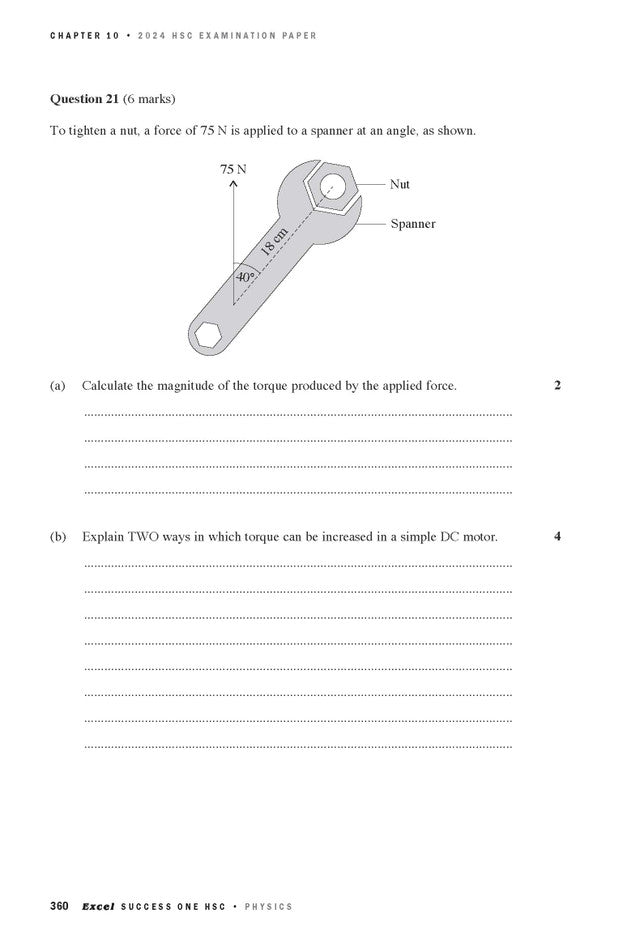 Excel Success One HSC Year 12 Physics (2025 Edition)