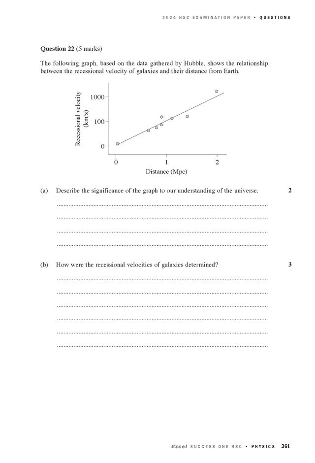 Excel Success One HSC Year 12 Physics (2025 Edition)