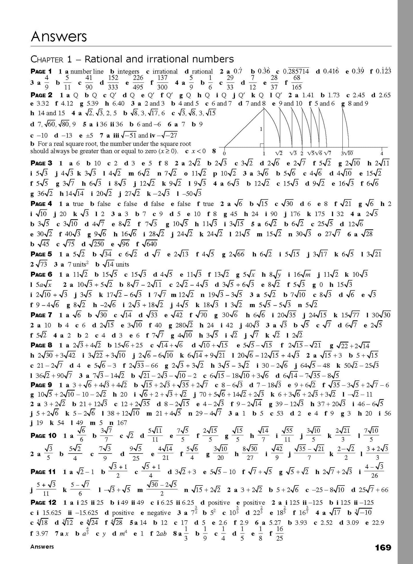 Excel Essential Skills - Advanced Mathematics Revision & Exam Workbook Year 10