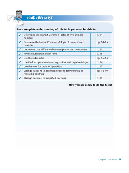 Excel Study Guide - Mathematics Year 8