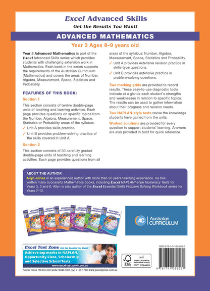 Excel Advanced Skills - Advanced Mathematics Year 3