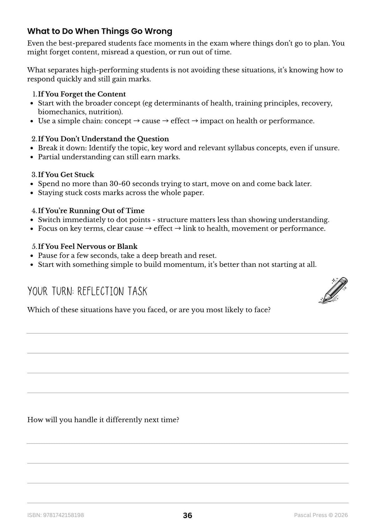 Excel 60 Days to Band 6: HSC Year 12 Health and Movement Science (2027-2029)