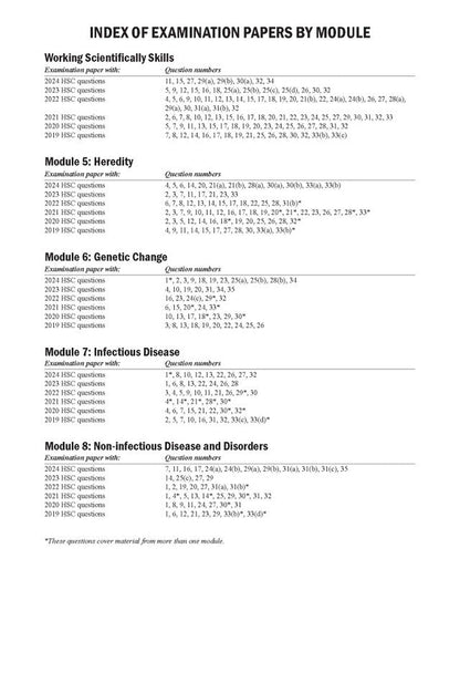 Excel Success One HSC Year 12 Biology (2025 Edition)