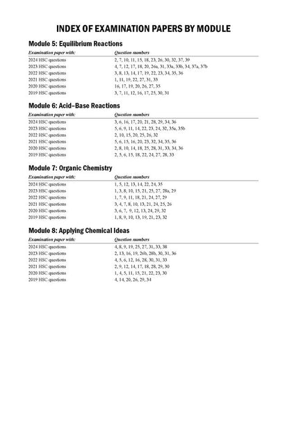 Excel Success One HSC Year 12 Chemistry (2025 Edition)
