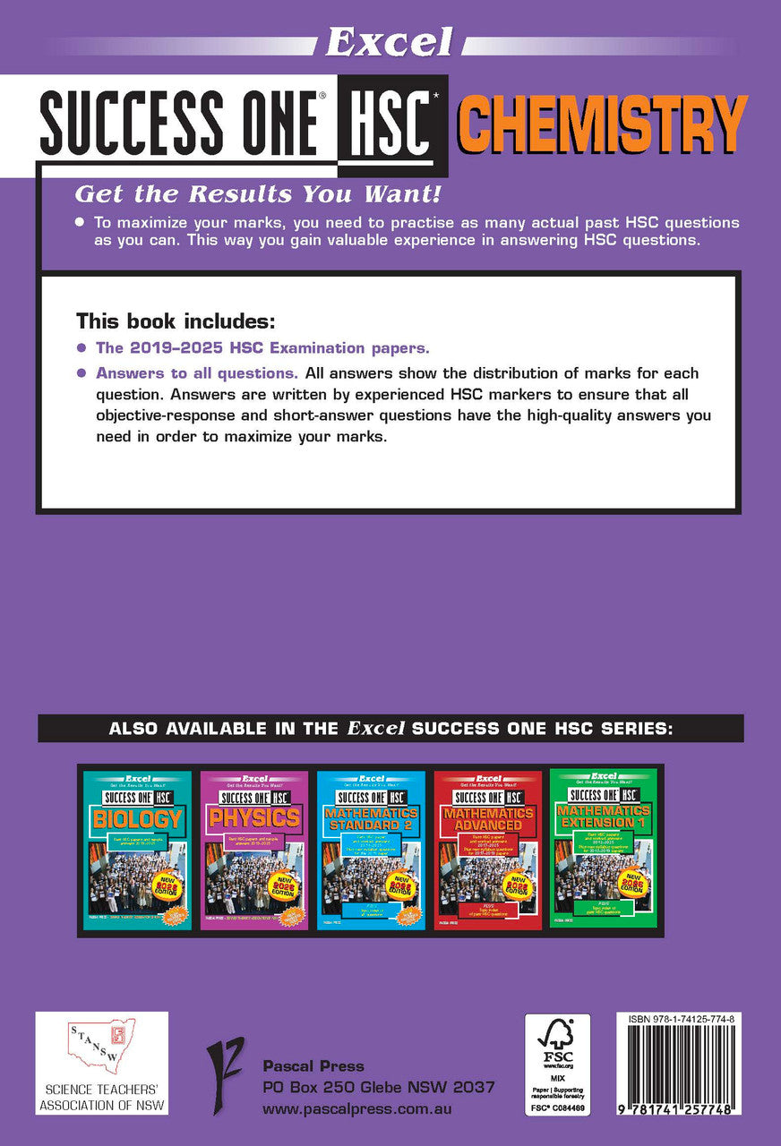 Excel Success One HSC Year 12 Chemistry (2026 Edition)
