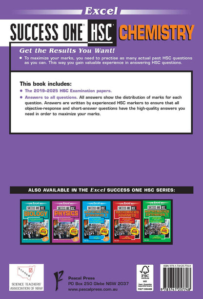 Excel Success One HSC Year 12 Chemistry (2026 Edition)