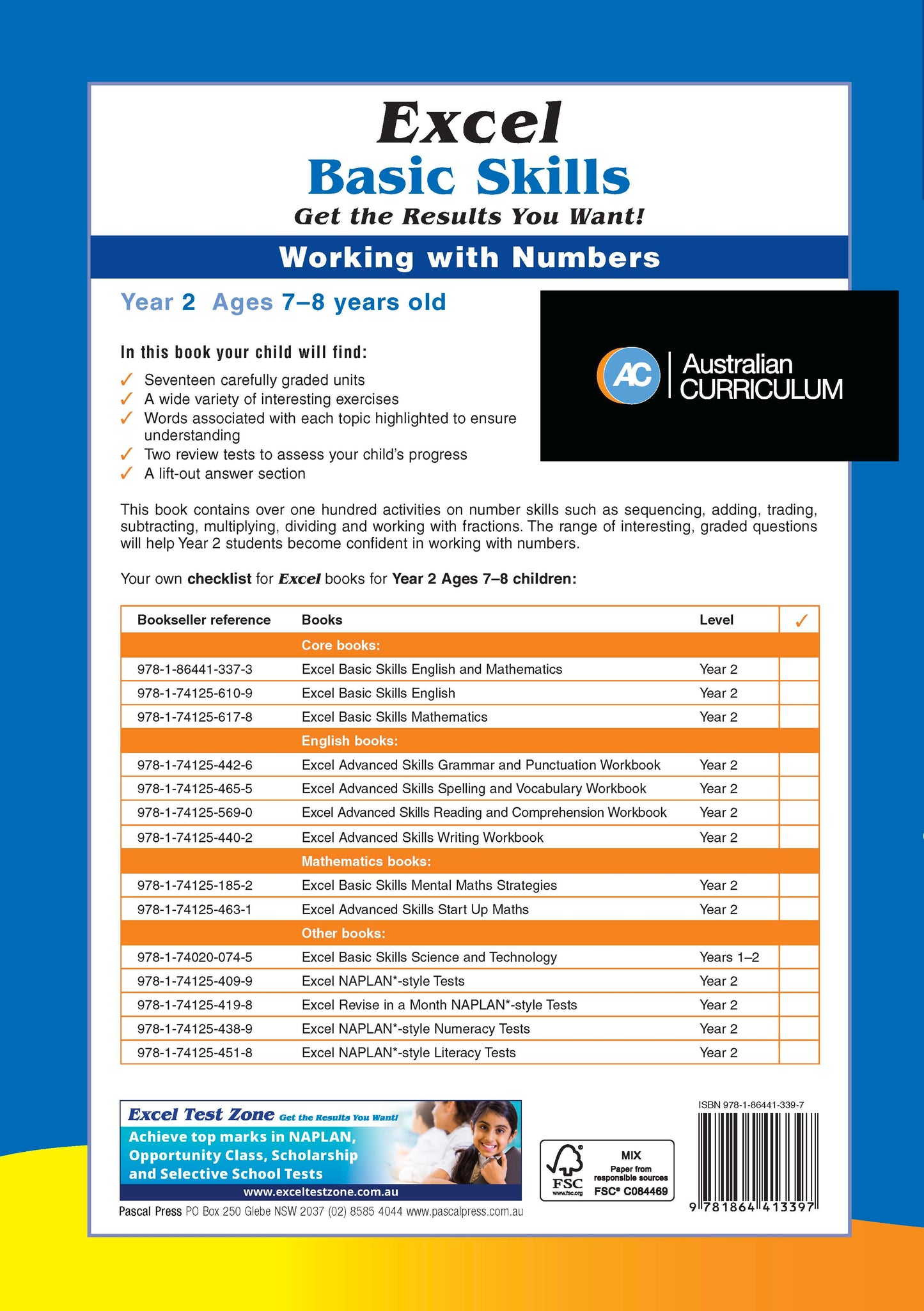 Excel Basic Skills - Working With Numbers Year 2