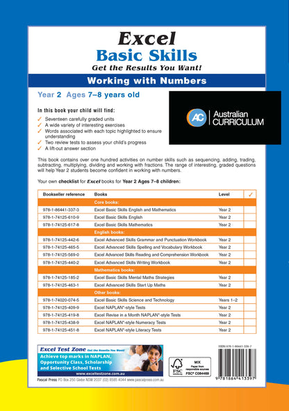 Excel Basic Skills - Working With Numbers Year 2