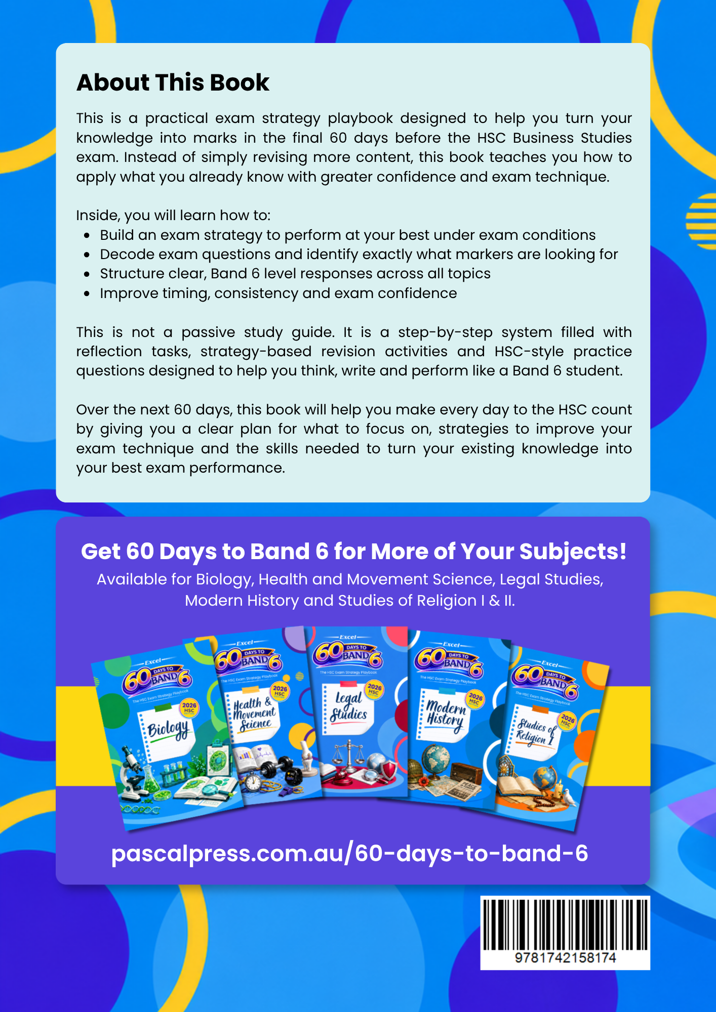 Excel 60 Days to Band 6: HSC Year 12 Business Studies