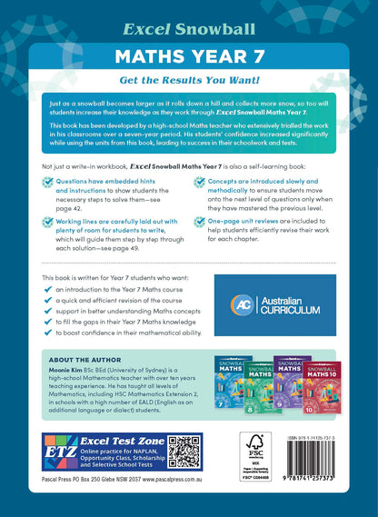 Excel Snowball - Maths Year 7