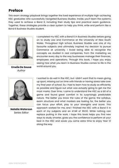 Excel 60 Days to Band 6: HSC Year 12 Business Studies (2027-2028)