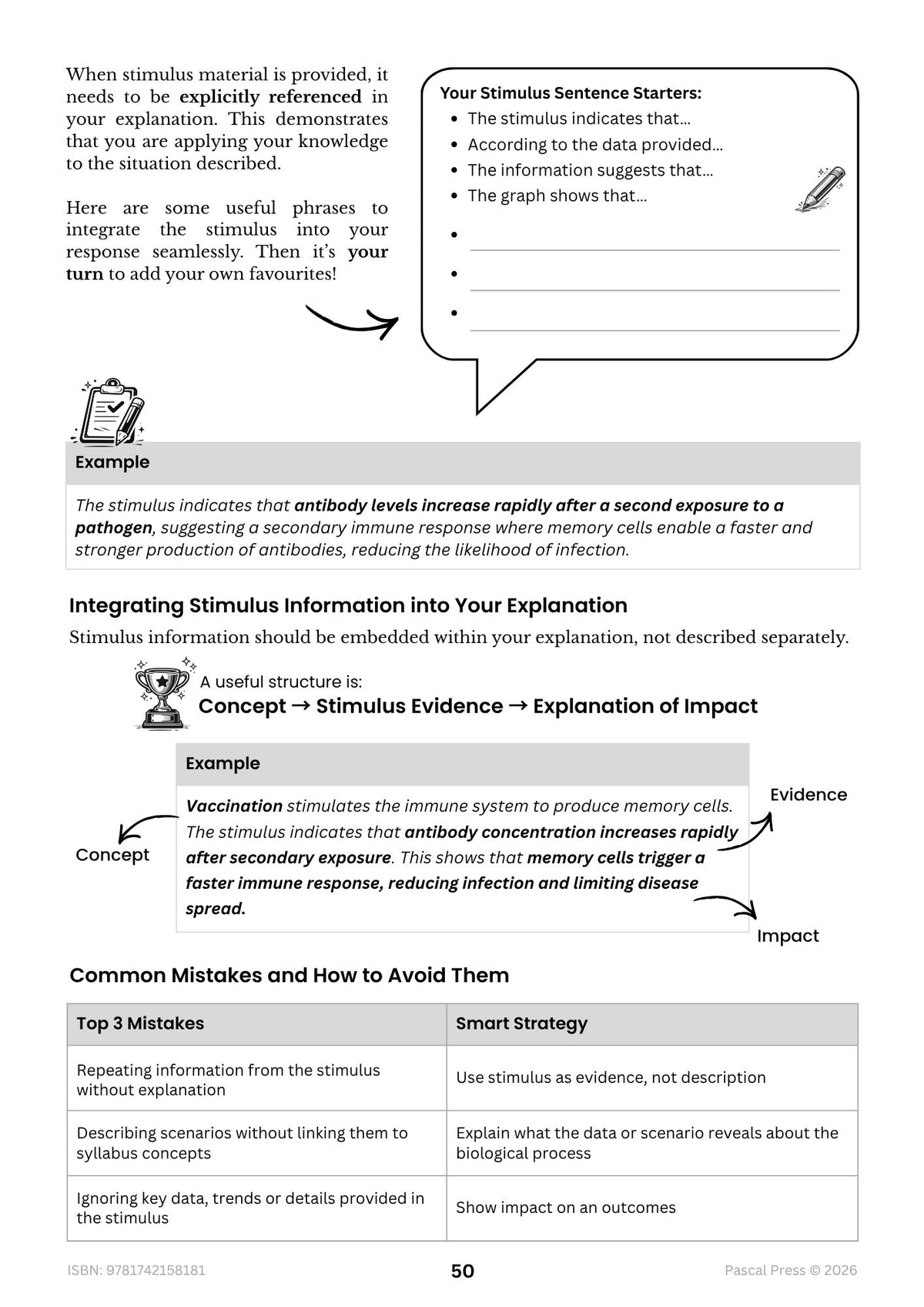 Excel 60 Days to Band 6: HSC Year 12 Biology (2027)