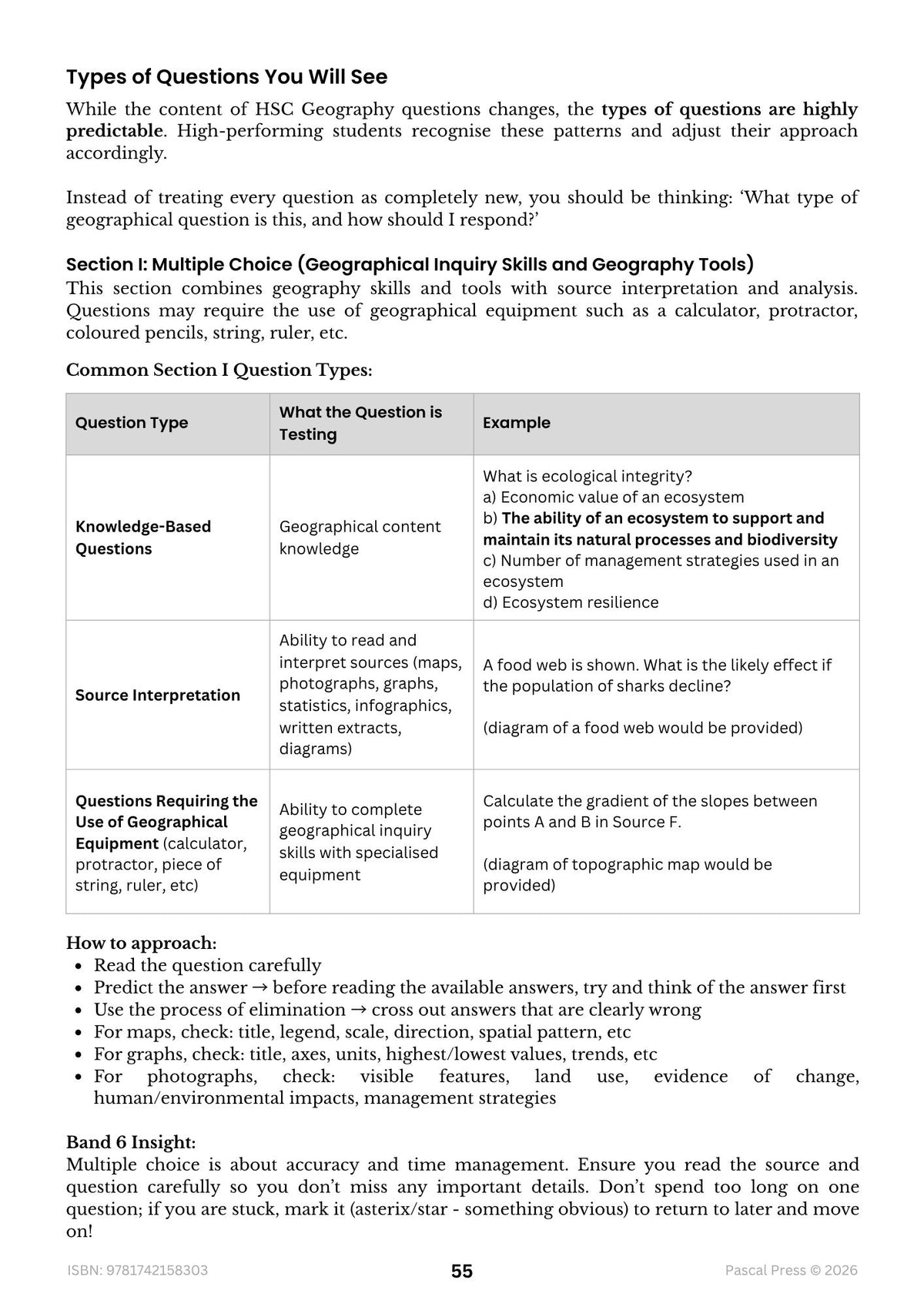 Excel 60 Days to Band 6: HSC Year 12 Geography (2027-2029)