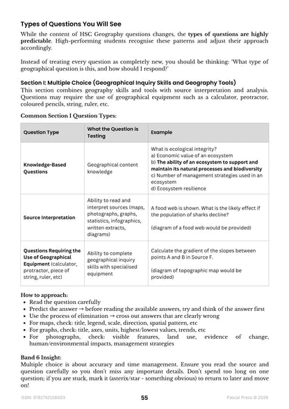Excel 60 Days to Band 6: HSC Year 12 Geography (2027-2029)