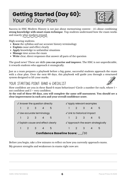 Excel 60 Days to Band 6: HSC Year 12 Modern History