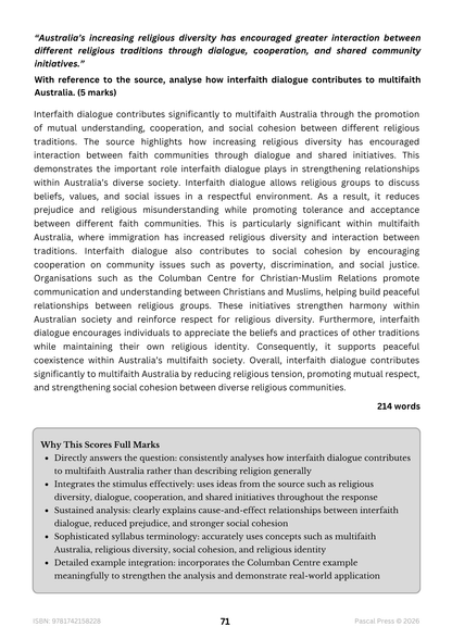Excel 60 Days to Band 6: HSC Year 12 Studies of Religion I