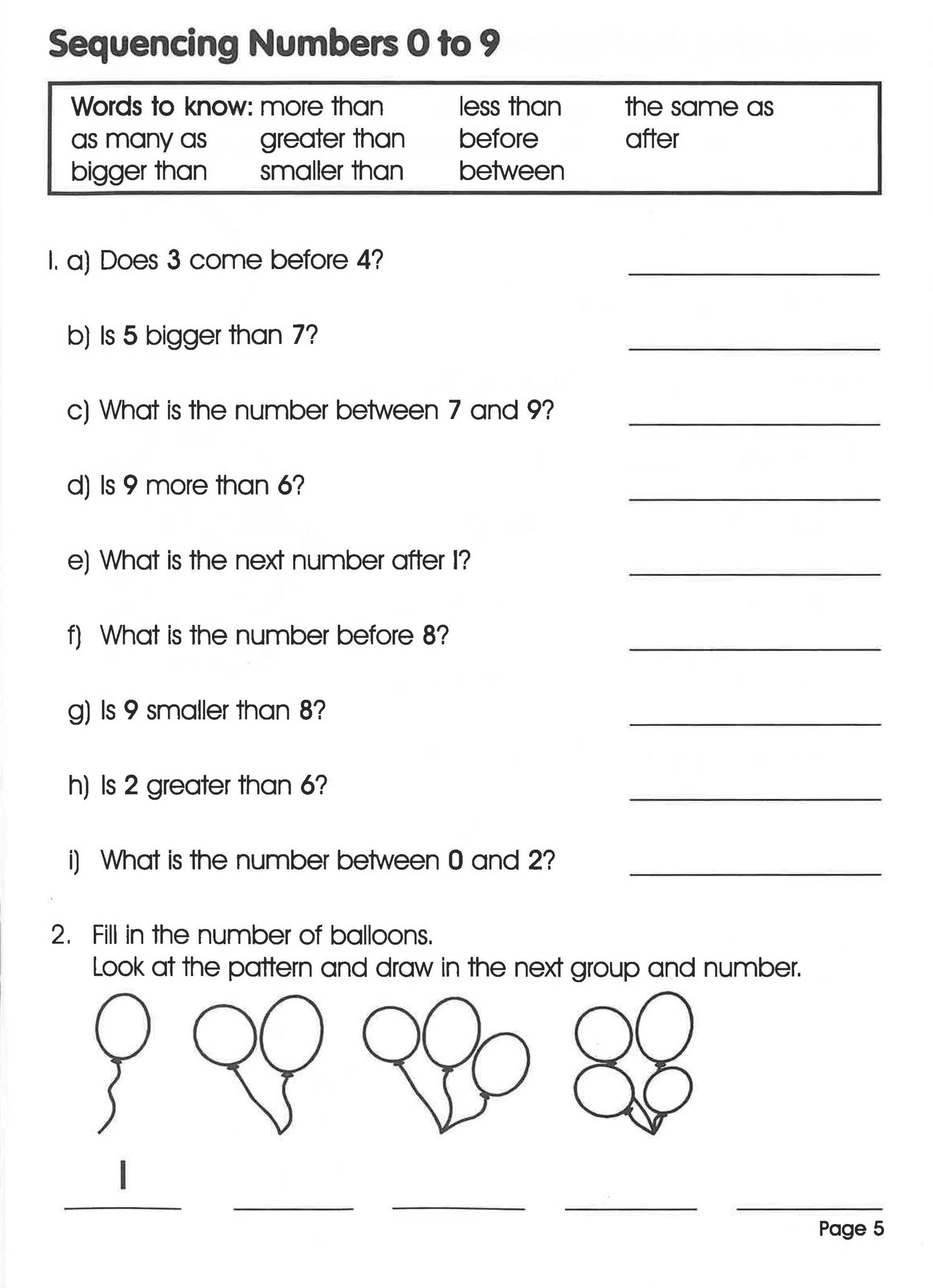 Excel Basic Skills - Working With Numbers Year 1