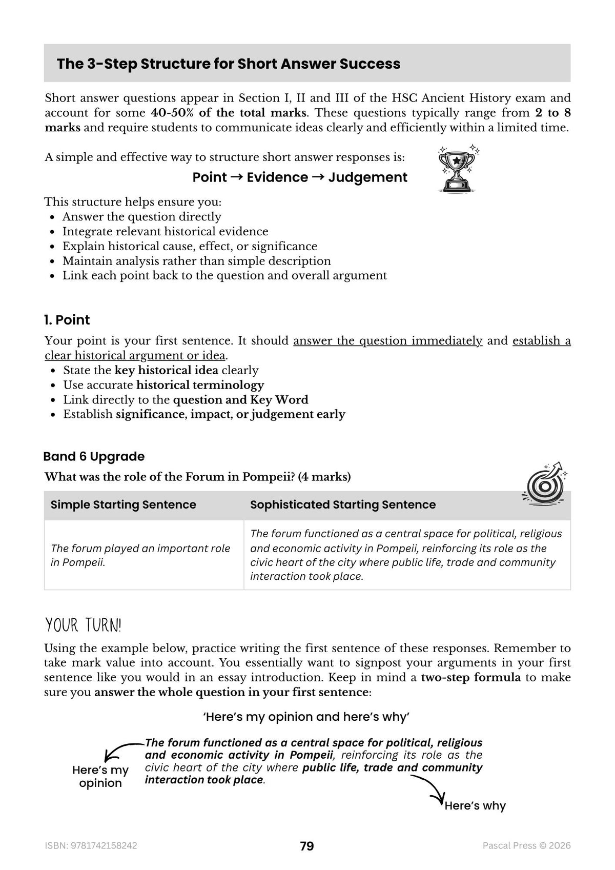 Excel 60 Days to Band 6: HSC Year 12 Ancient History (2027)