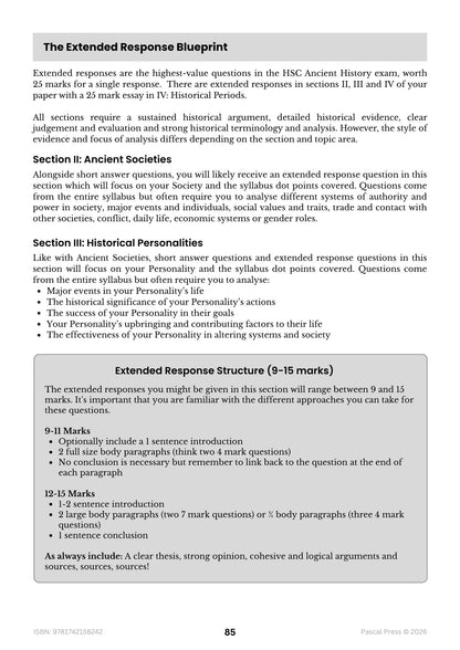 Excel 60 Days to Band 6: HSC Year 12 Ancient History (2027)