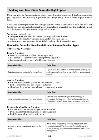 Excel 60 Days to Band 6: HSC Year 12 Business Studies (2027-2028)